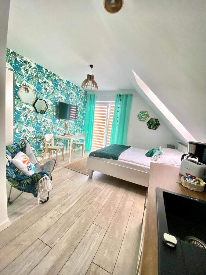Ferienwohnung Milo Cie Widziec Leba Exterior foto