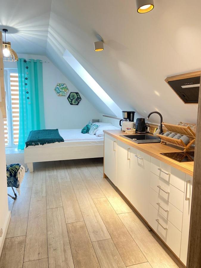 Ferienwohnung Milo Cie Widziec Leba Exterior foto